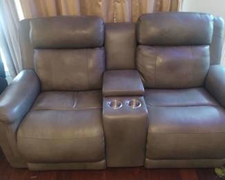 Dove grey love seats