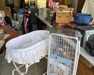 baby bassinet, grocery 