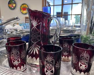 Pitcher and Glassware Set