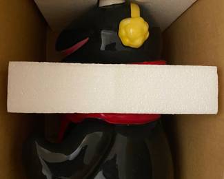 New in Box Snowbird Cookie Jar