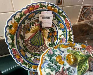 Skyros Greek Scalloped Bowl 