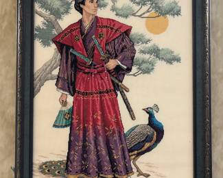 Needlepoint The Mighty Samurai