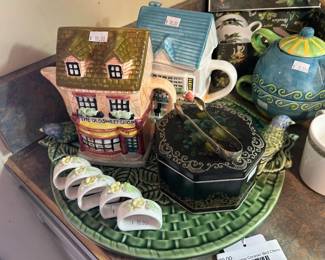 The Old Sweet Shop Figurine Teapot