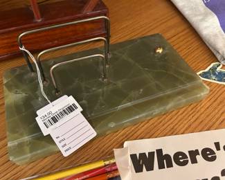 Marble Desk Organizer 