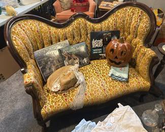 Victorian Style Settee