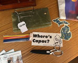 Marble Desk Organizer 