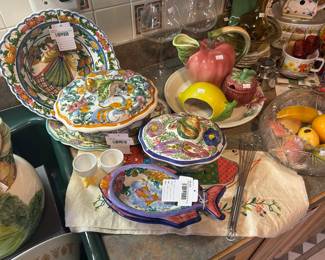 Skyros Greek Scalloped Bowl 