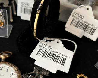 10k Rectangular Bracelet 