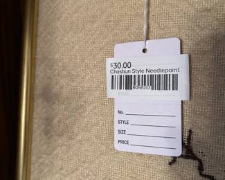 Choshun Style Needlepoint 