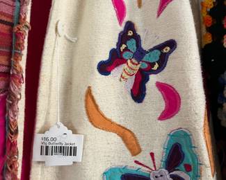 Vtg Butterfly Jacket 