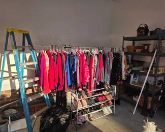 Many Ladies Jackets, Blouses, and Pants