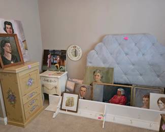 Aqua Queen Headboard