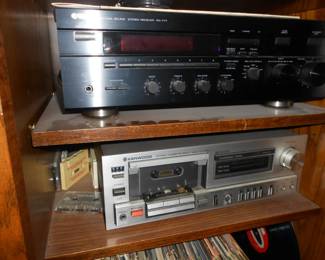 Receiver & Cassette Player