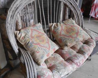 Porch Bent Wood Bench