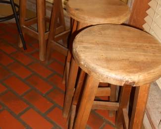 Wooden Bar Stools