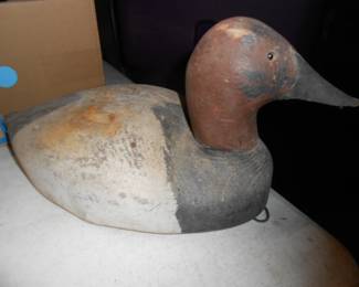 wooden decoy