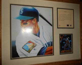 Ken Griffy Jr Wall Pic w/Card