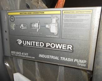 United Power Industrial Trash Pump TP300