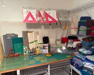 Sewing, vintage fabrics, everything you could possibly need