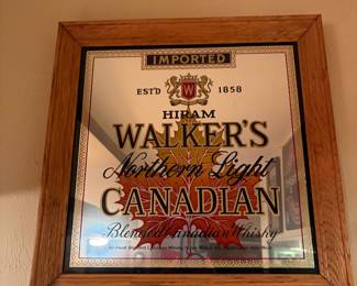 Vintage walkers mirror