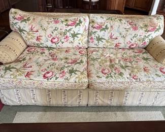 Floral sofa