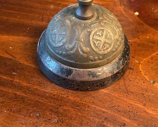 Brass hotel bell 