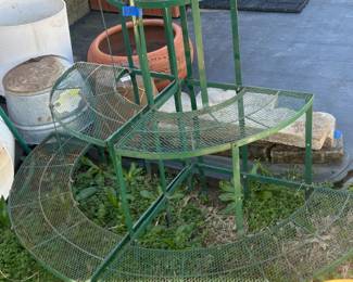 Several plant stands