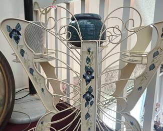 Butterfly plant stand 