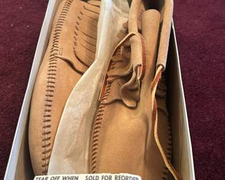 Vintage Minnetonka moccasins 