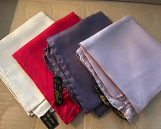 Asher 100% silk hankies