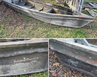 Vintage&nbsp;Arkansas&nbsp;Traveler&nbsp;Cushion-Aire-Glide&nbsp;Small&nbsp;Aluminum&nbsp;Boat