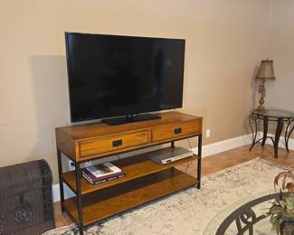 TV and TV console/stand