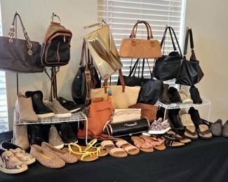 Women's shoes and handbags 