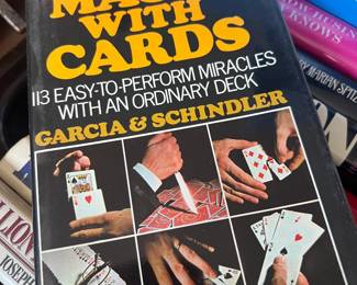 Magic Books. Milt Larsen signatures and Famous Magicians