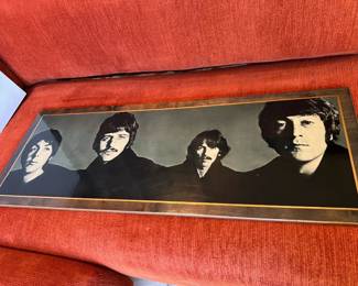 Beatles Authenticated full photo, not the Magazine Page spread Its known for. No folds, no staples, actual Photo art used