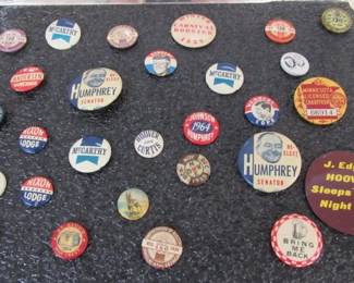 Political Buttons/Pins
