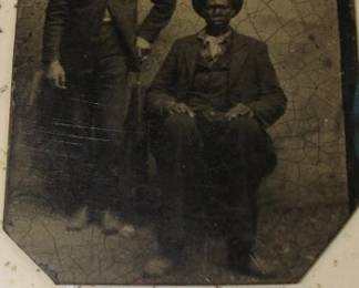 Carpet Baggers Tin Type Image