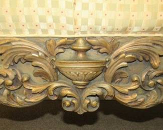 Close Up of Carving