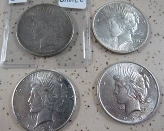 Peace Silver Dollars