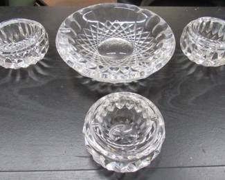 Waterford Crystal Ashtrays 