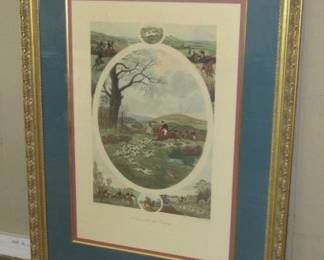 Large Hunt Scene Picture