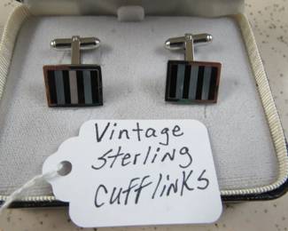 Vintage Sterling Cufflinks