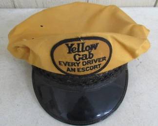 Yellow Cab Drivers Hat