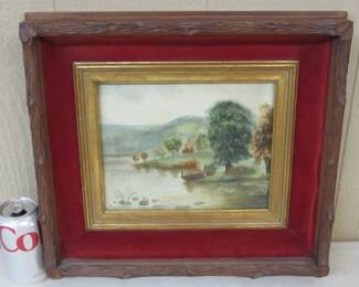 Framed Watercolor - Artist Signed by Mary Kelly