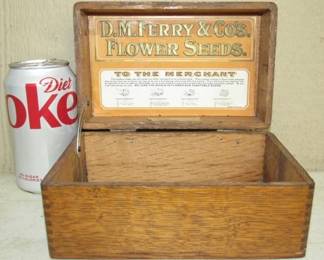 Oak Flower Seeds Merchants Box