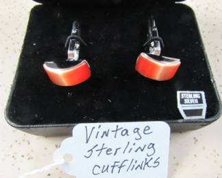 Vintage Sterling Cufflinks