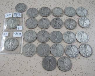 Walking Liberty Half Dollars