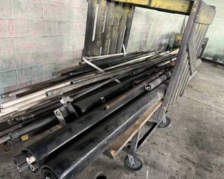 plastic and steel piping