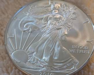 2010 Silver Eagle  $100