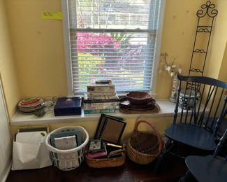 Picture Frames, Baskets, Trays, Games, Dishes
